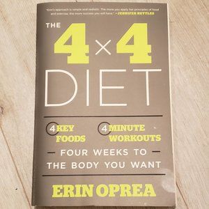 The 4 x 4 Diet by Erin Oprea (like new)